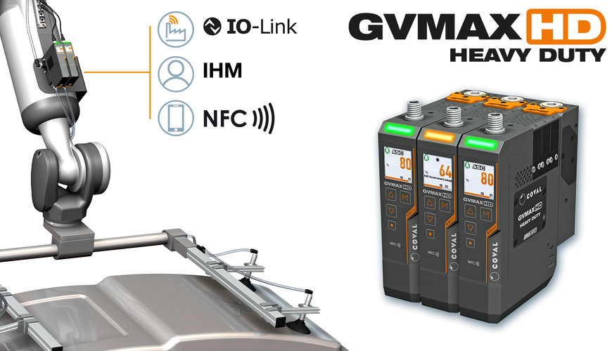 Coval GVMAX HD, Versatile Vacuum for all Industries